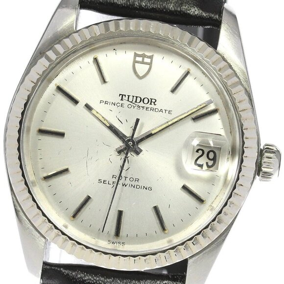 TUDOR Prince Oyster Date 7990/4 cal.2484 Silver Dial AT Men's Watch - Picture 11 of 13